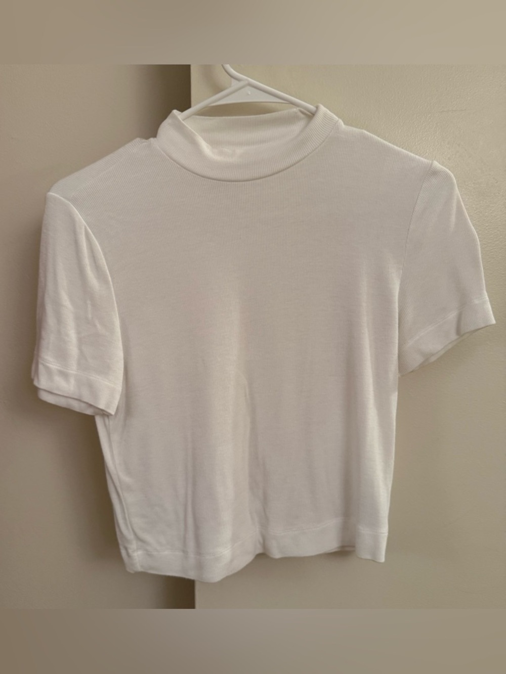 Aritzia Mockneck crop top
